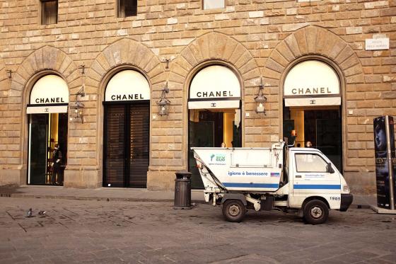 Магазин Chanel во Флоренции фотография
