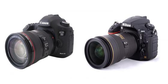 Canon 5D Mark III и NIKON D810