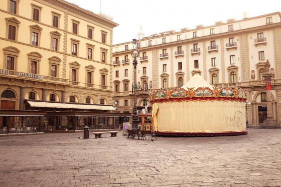 Площадь Республики (Piazza della Repubblica) во Флоренции
