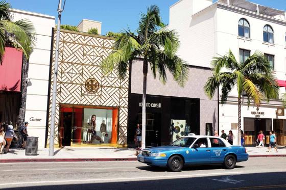 Магазин Cartier магазин Roberto Cavalli в в Лос-Анджелесе 