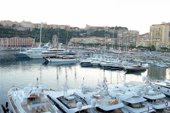 Порт в Монако 
